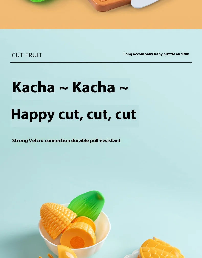 DIY Fruit Cutting Fruits And Vegetables Toys