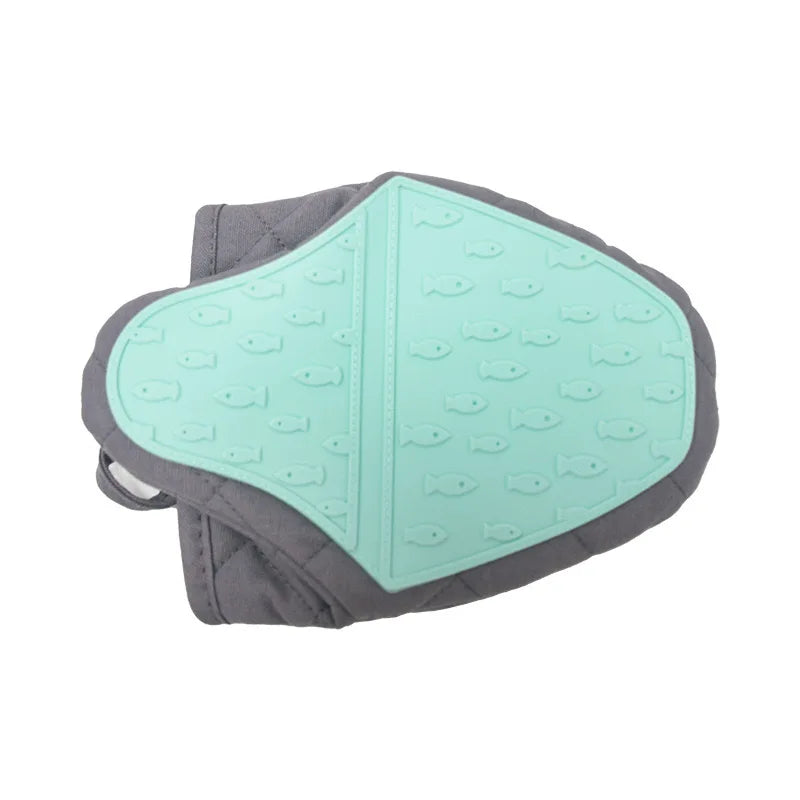 Fish Shaped Silicone Anti Scald Oven Gloves