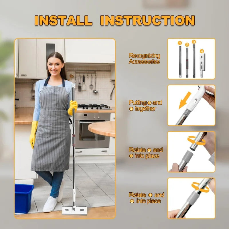 4 in 1 Window Squeegee Cleaner Tool