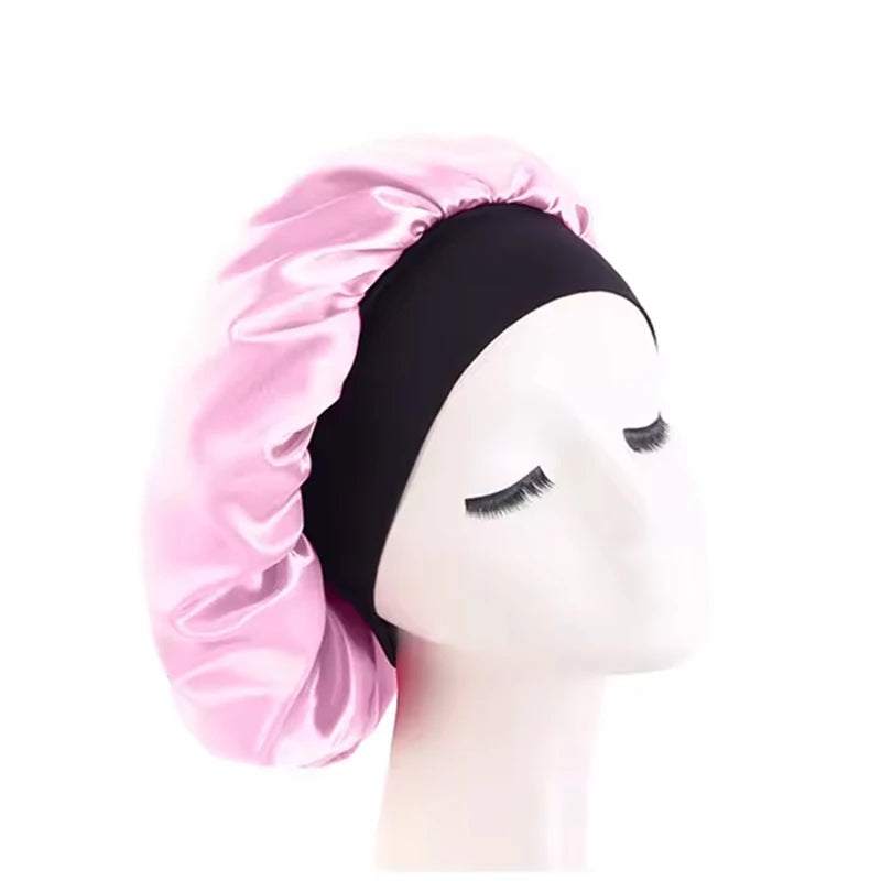 Satiin Elastic BandB Head Cap