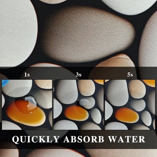 Bathroom Mat Absorbent Floor Mats Bath Carpet Soft Diatom Mud Non-slip Rug Toilet Doormat Entrance Door Tappeto Bagno Alfombra