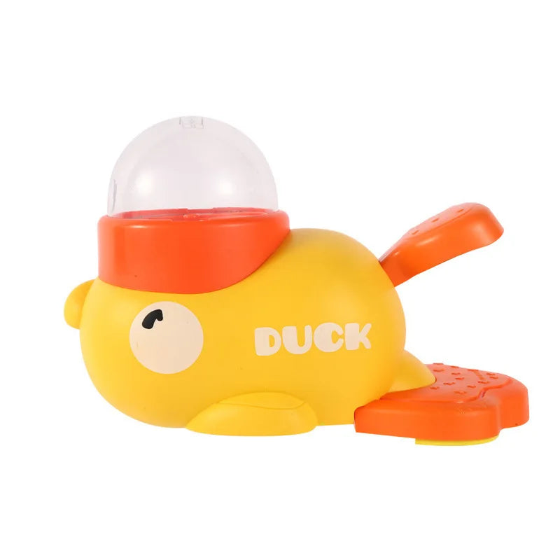 Cartoon Duck Design Pet Puzzle Feeder – Anti-Slip Automatic Food Dispenser Toy for Puppies, Dogs & Cats