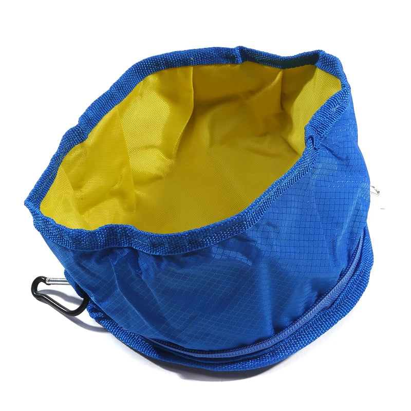 Portable Collapsible Pet Water Food Feeder Bowl