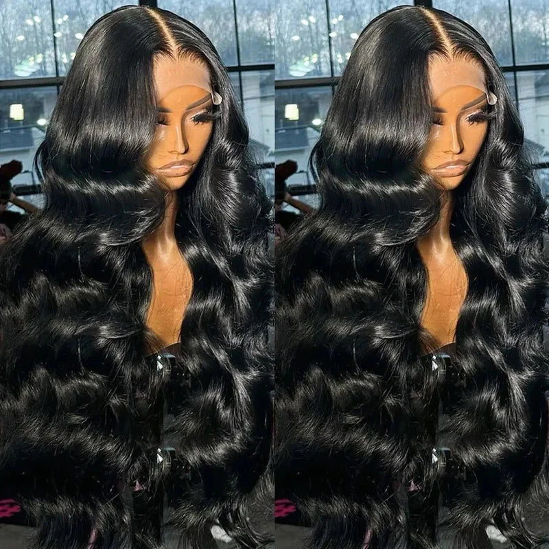 Loose Body Wave Human Hair Wigs 40 Inch 5x5 Glueless Wigs Ready To Wear 100% Human Hair 200 Density Glueless Brazilian Wigs sale