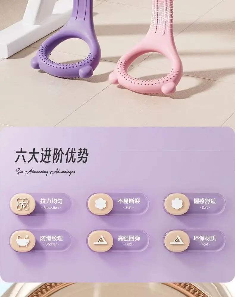 Yoga Stretcher Plastic Tension Rope