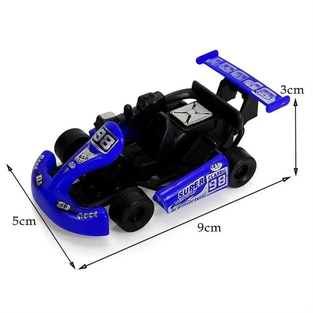 Children's Toy Car Back Force Kart Car Racing Model Mini Car Toy Toys for Kids 3 To 12 Years Old
