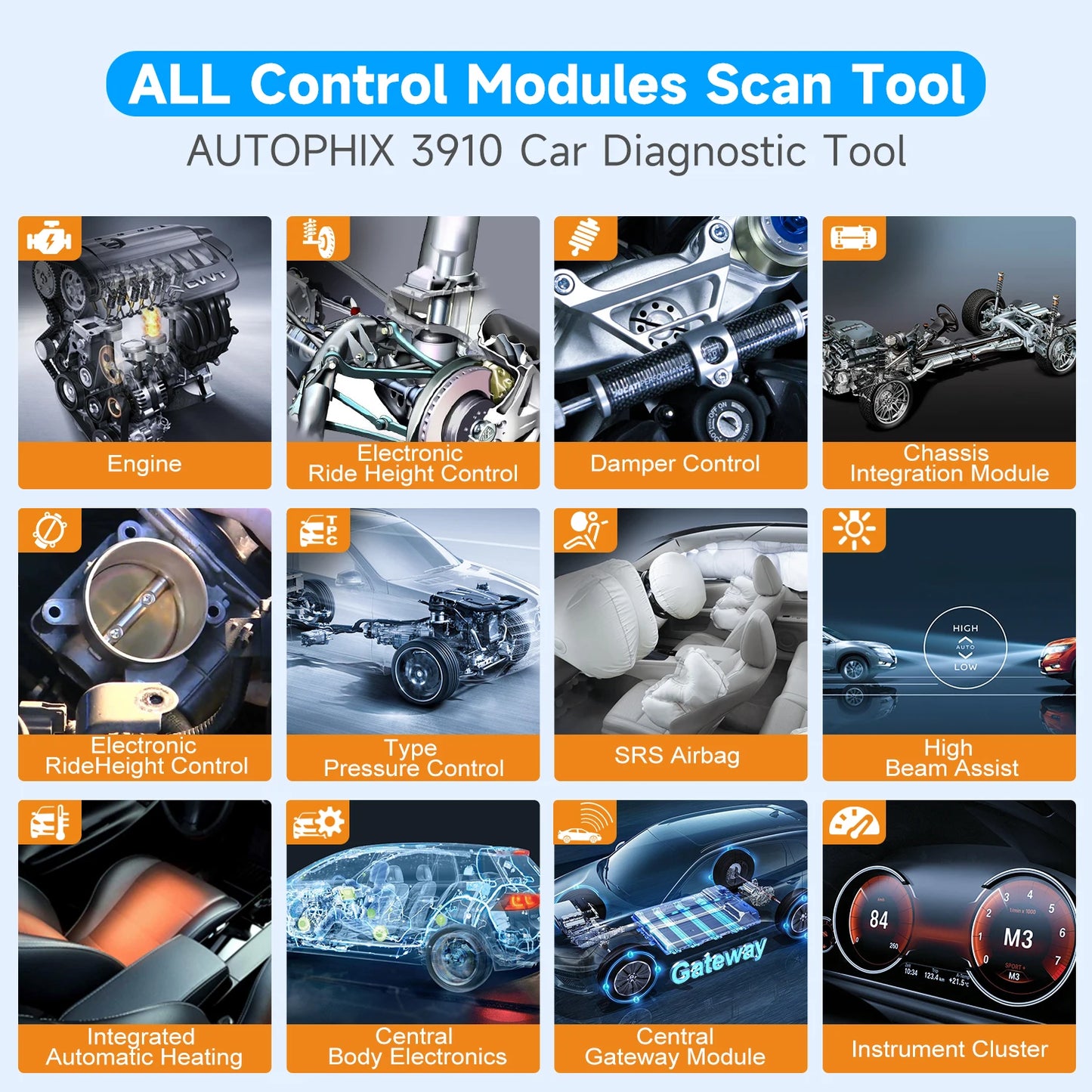 AUTOPHIX 3910 Bluetooth Scanner