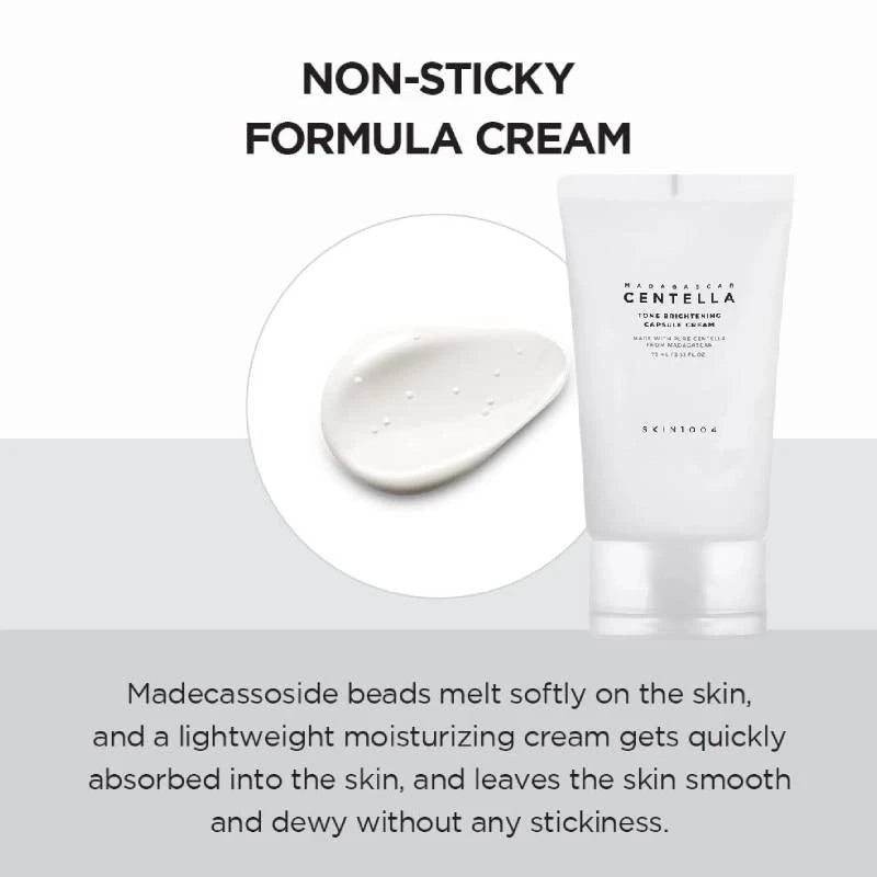 Korean Centella Brightening Face Moisturising Cream and Makeup Cleaning Oil Skincare Products Set