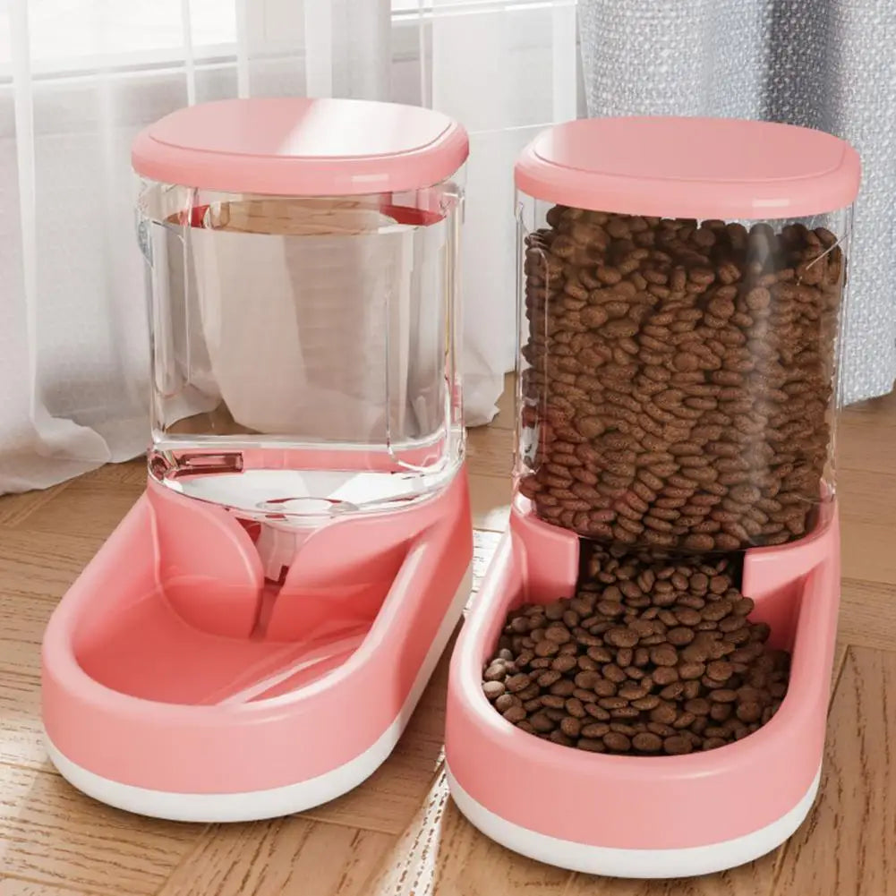 3 Automatic Refill 8L Pet Water & Feeder Dispenser