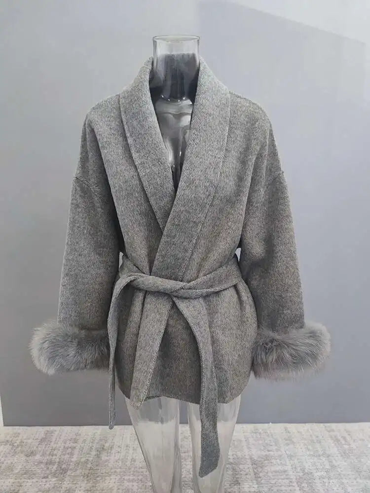 Elegant Lady Overcoat