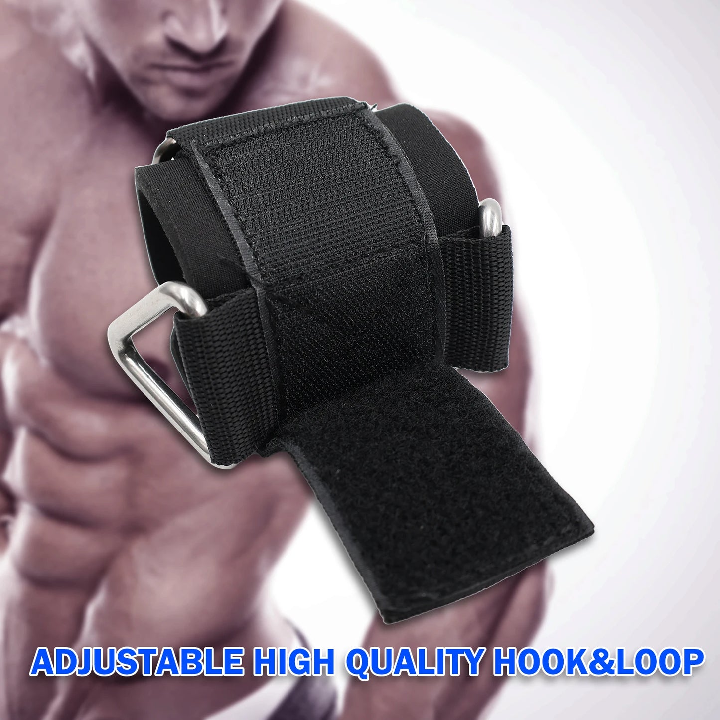 Adjustable Wrist Cuffs Padded Straps for Cable Machines