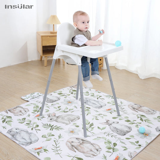 INSULAR Children's Carpet Baby Play Mat Nursery Climbing Pad Foldable Anti-slip Waterproof Durable Portable Educational Activity