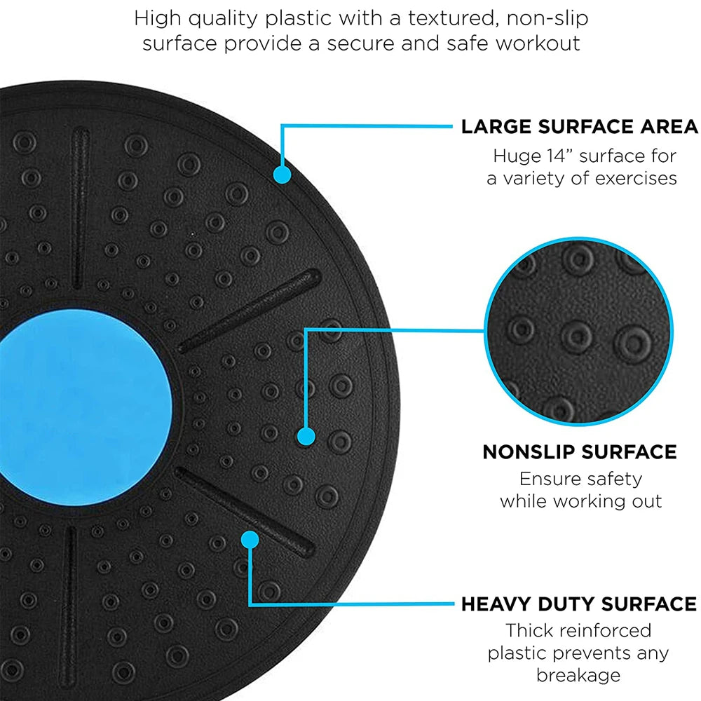 Round Yoga Disc Waist Twister Balance Board