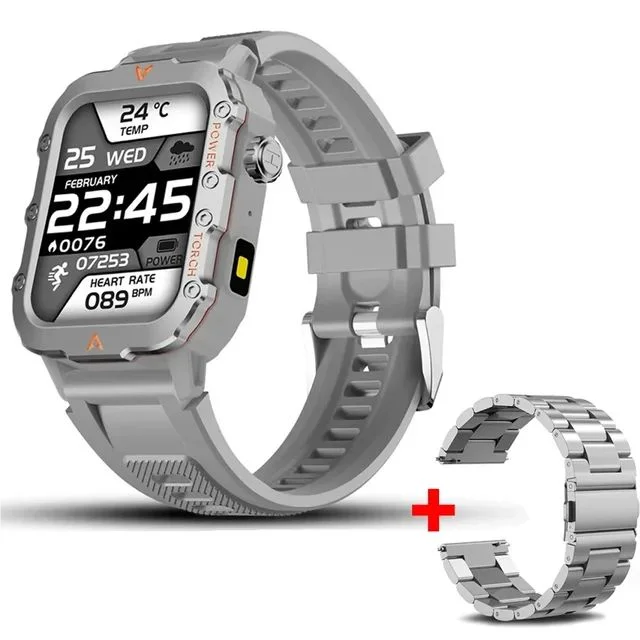 LED Flashlight Smart Watch