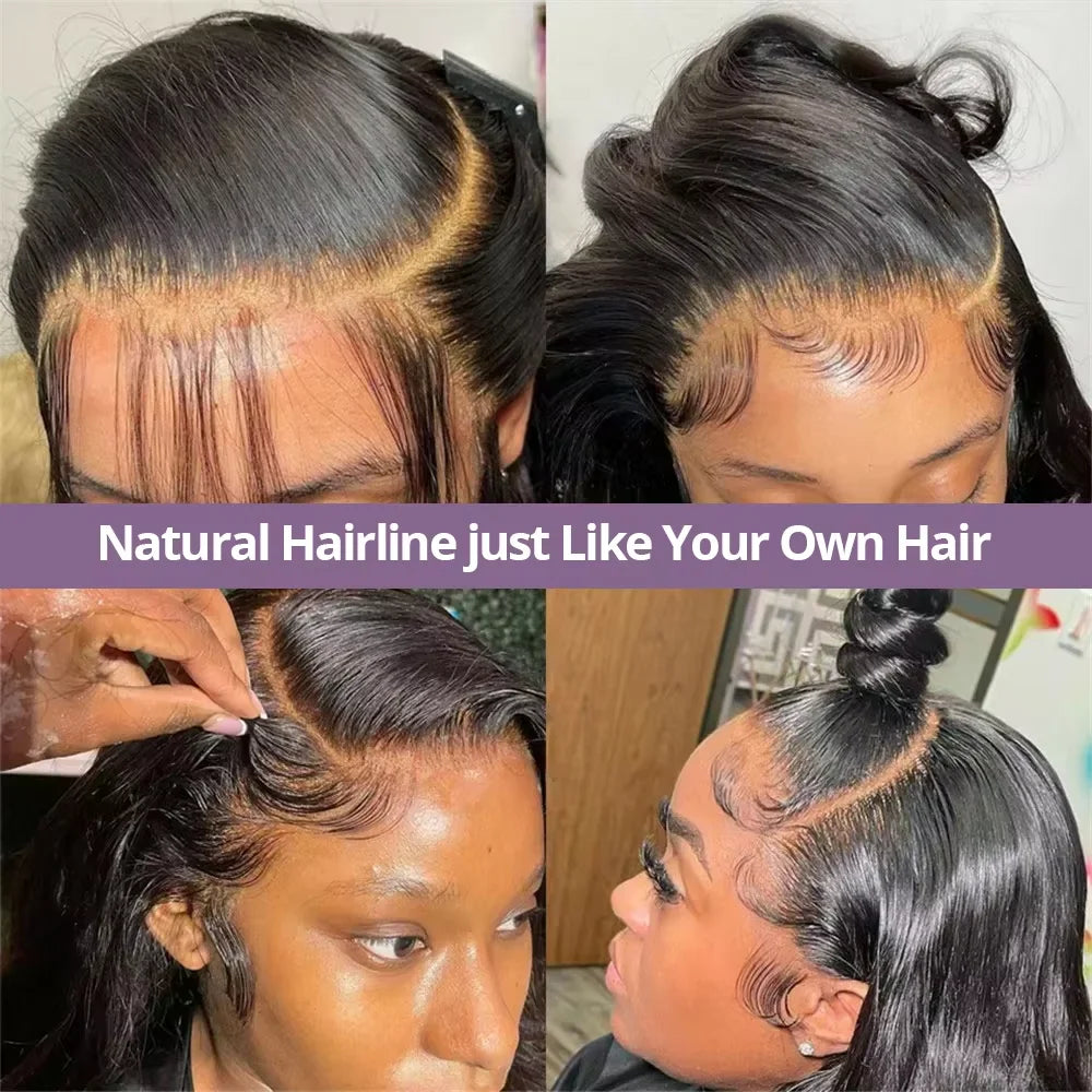 Loose Body Wave Human Hair Wigs 40 Inch 5x5 Glueless Wigs Ready To Wear 100% Human Hair 200 Density Glueless Brazilian Wigs sale