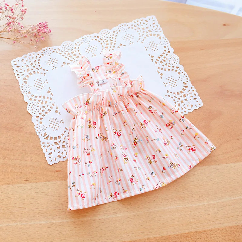 Summer Green Sphynx Cat Suspender Skirt Love Flower Pet Princess Dresses for Cats Gotas Katten Kedi Dog Dress mascotas Clothes