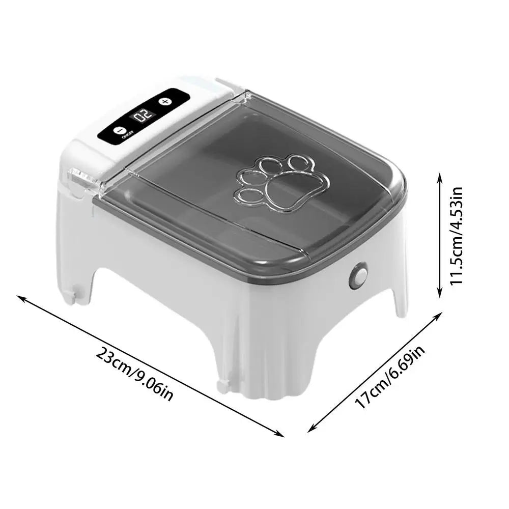 Smart Automatic Pet Feeder – Timed Sensor Dispenser for Cats and Dogs, Dry & Wet Food Slow Feeder Bowl