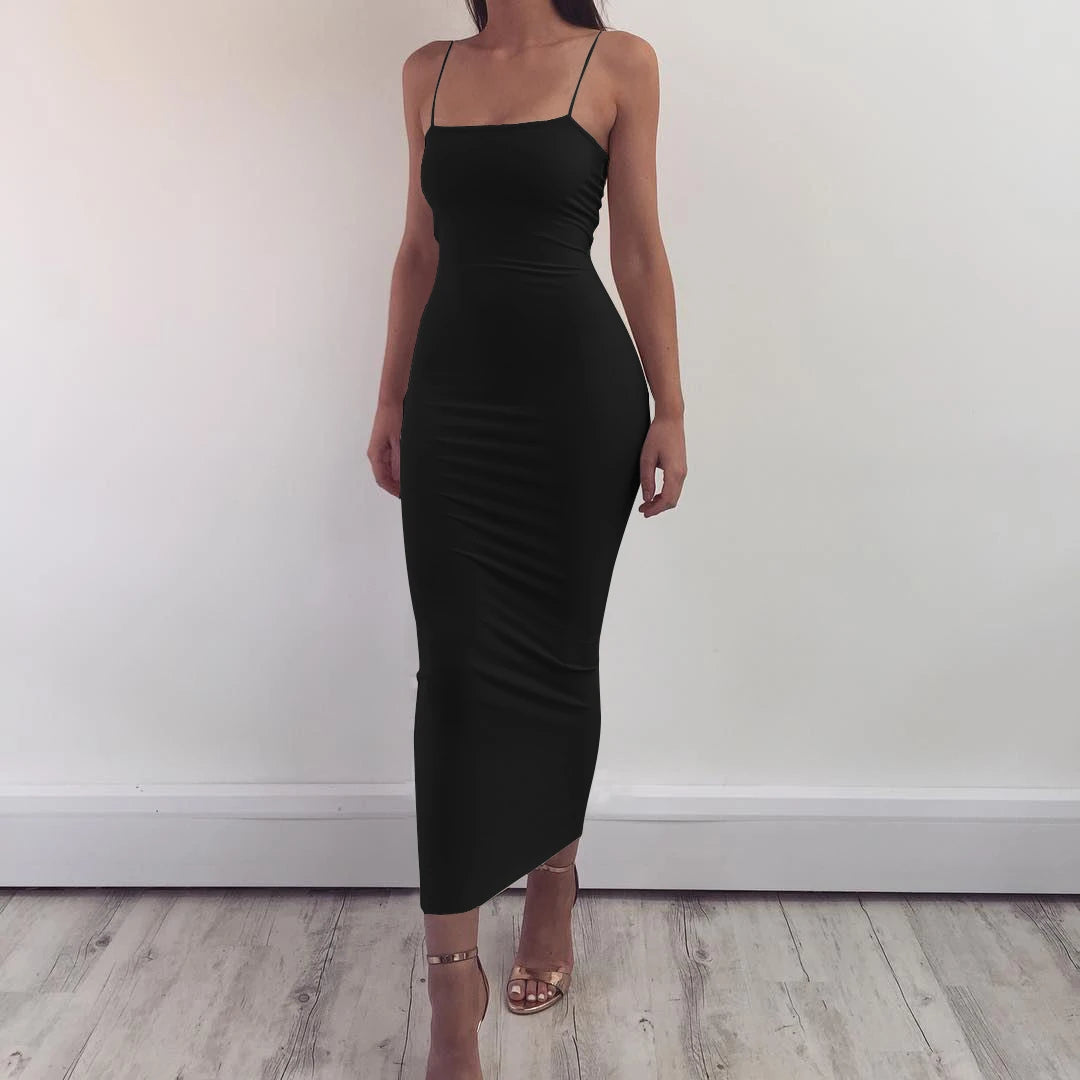 Women'Summer Long Sling Dress