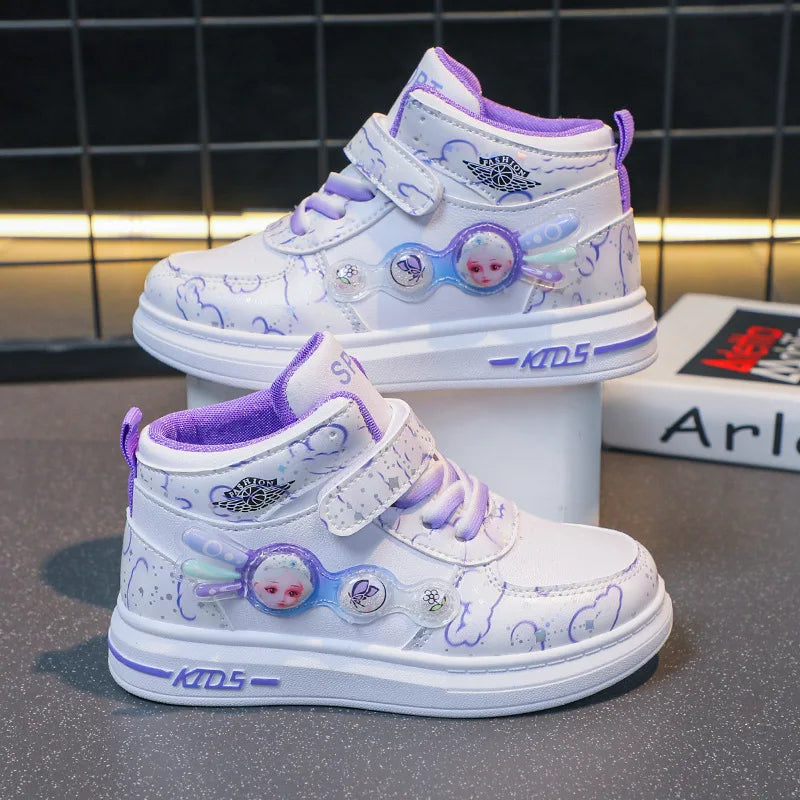 Girls’ Casual Elsa Princess Shoes – Stylish and Comfortable Footwear