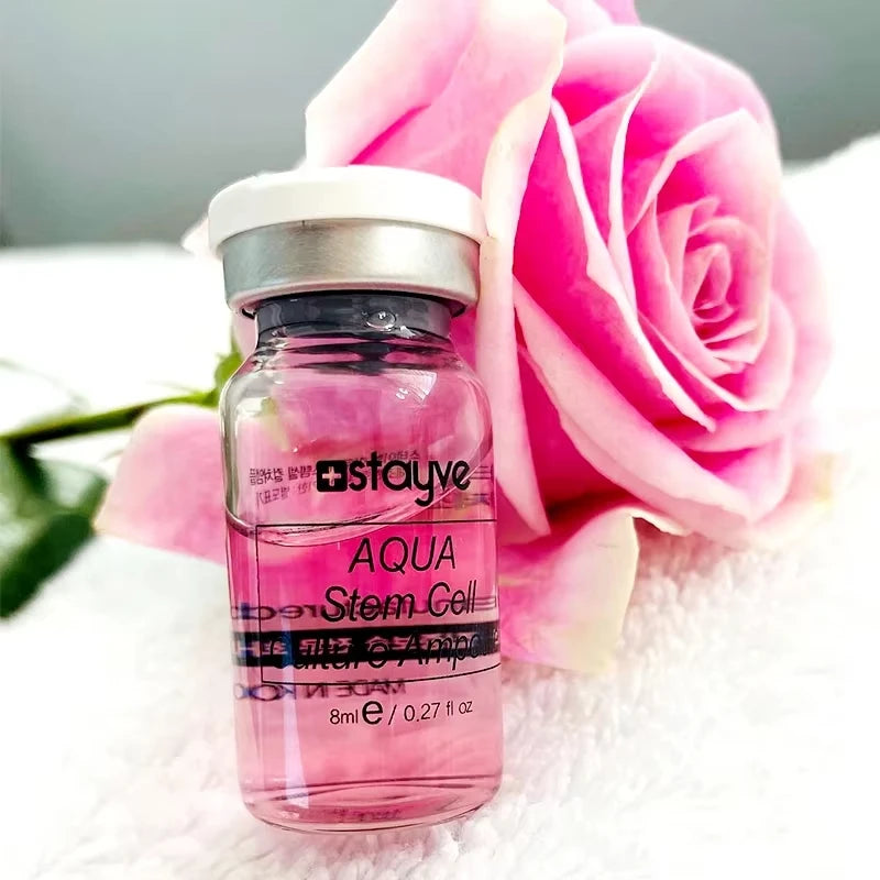 Korea Stayve 8ml Aqua Stem Cell Crosslinked Hyaluronic Acid Facial Essence Collagen Ampoule Repair Rejuvenation Serum Skin Care