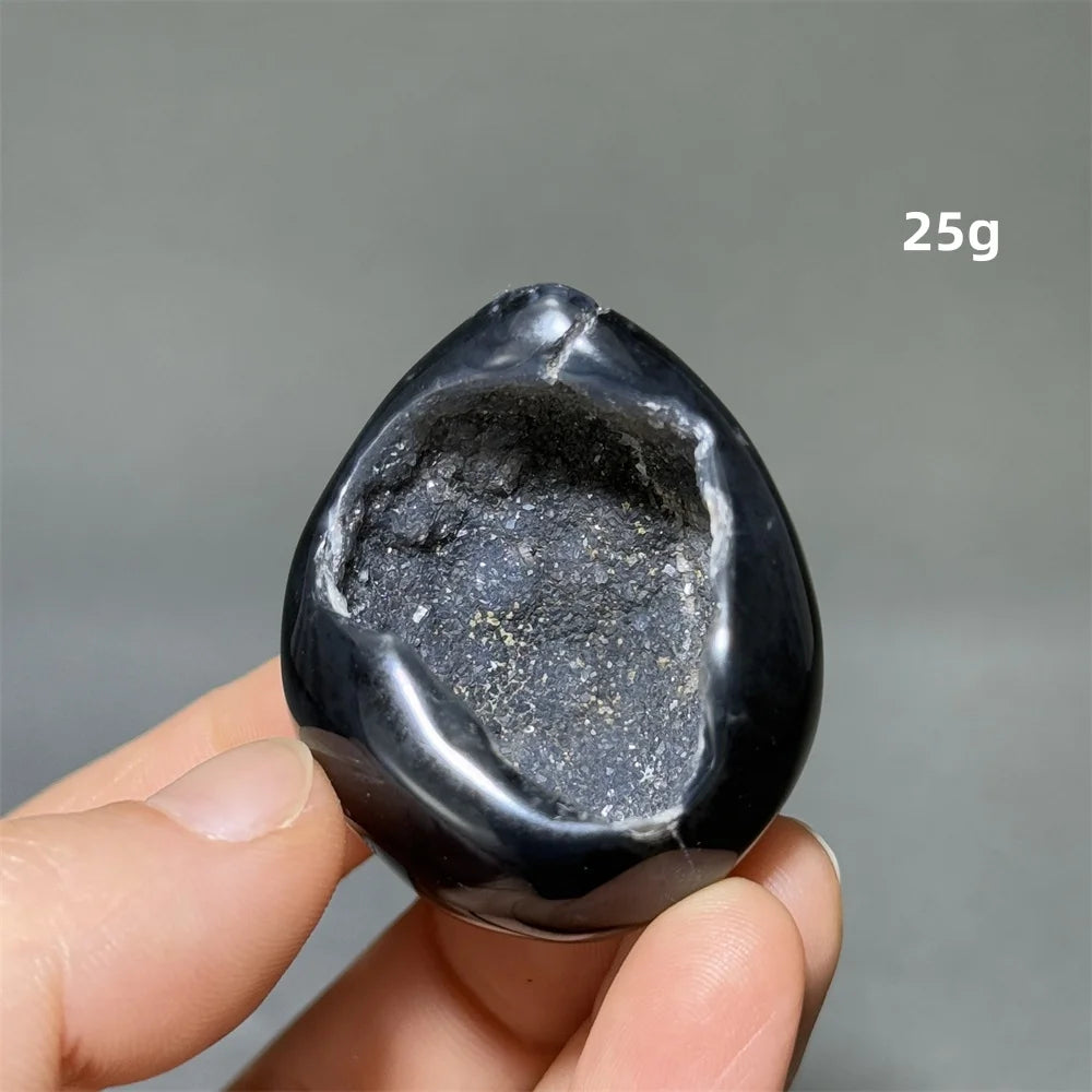 Healing Energy Natural Black Gemstone