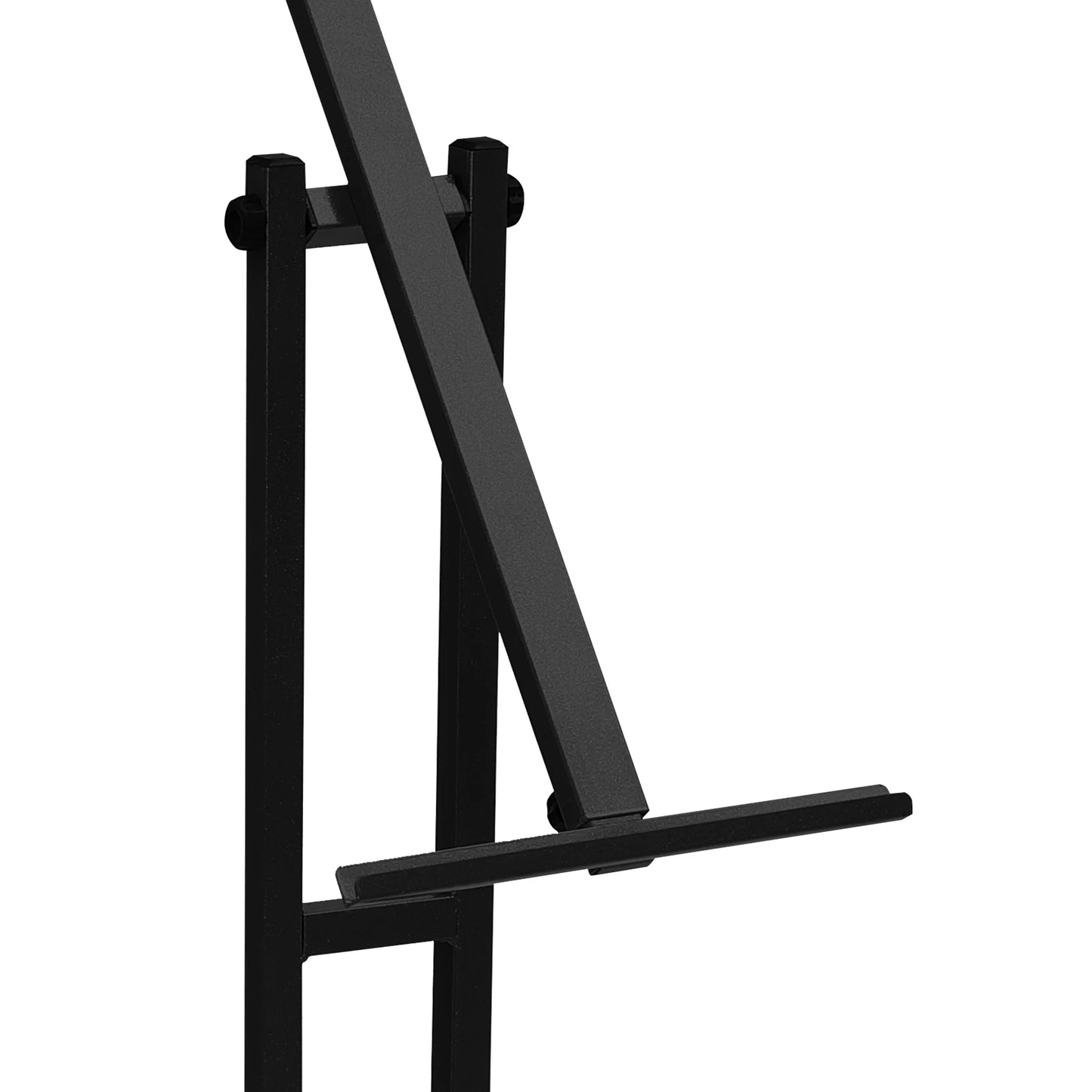 Sign Stand and Poster Frame, Adjustable Height 60-100cm, Iron and Stainless Steel, Floor Standing with Secure U-Shaped Groove