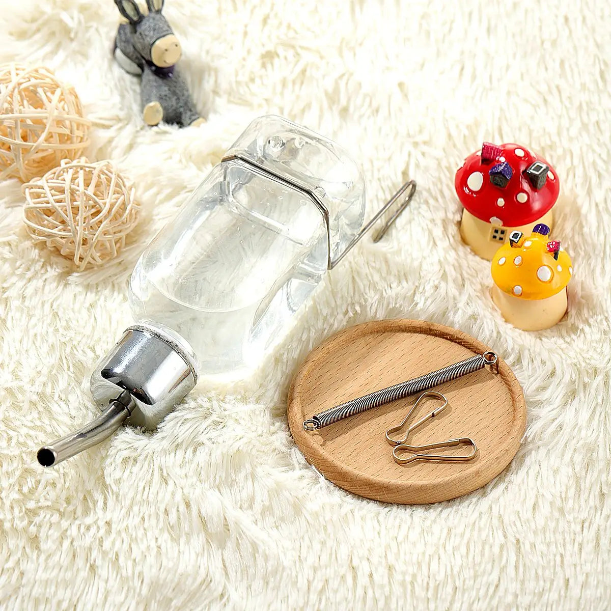 Portable Hanging Automatic Feeders & Water Dispenser