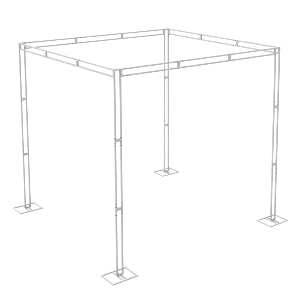 3M x 3M Wedding Backdrop Stand Canopy Frame Adjustable Awning Stand Kit