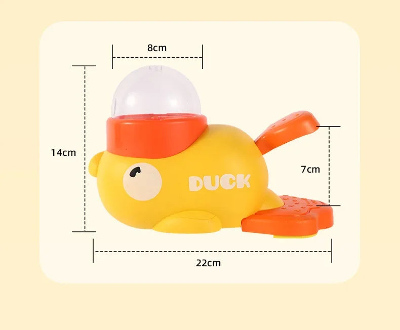 Yellow Duck Interactive Dog Food Dispenser Feeder for Cats Durable Plastic Training Toys Cat Accessories Puzzle Pet Automatic