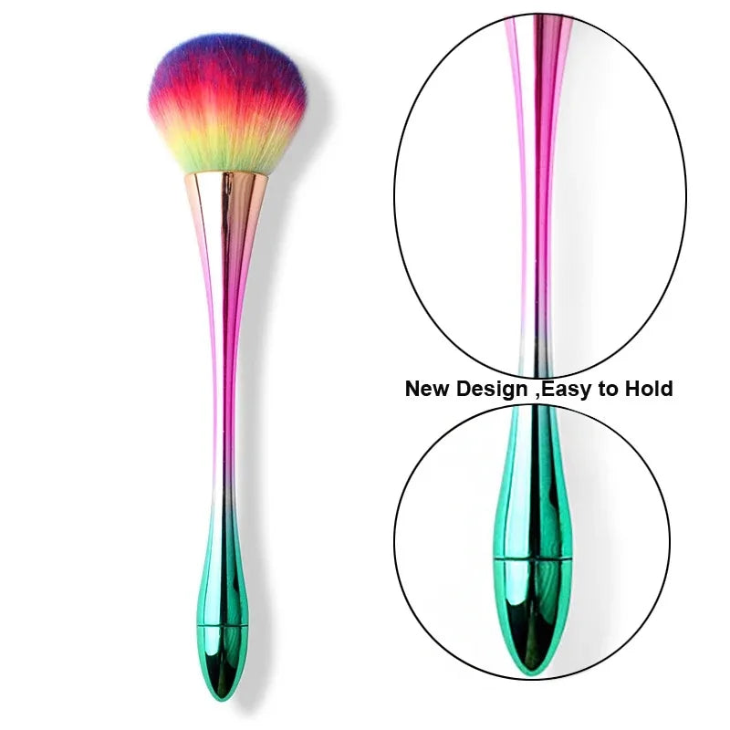 Rose Gold Professional Powder Blush Brush