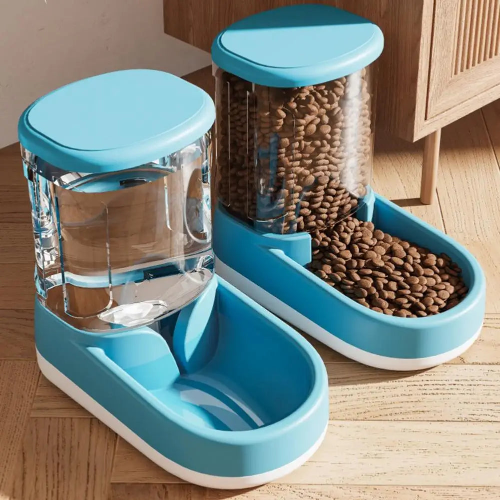 3 Automatic Refill 8L Pet Water & Feeder Dispenser