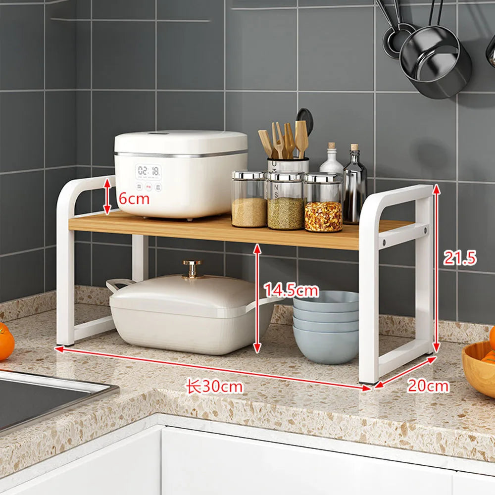 Desk Shelf Organisers Desk Hutch for College Dorm Desk Top Bookshelf for Desk Multi-Layer Storage Shelf Display Rack for Home