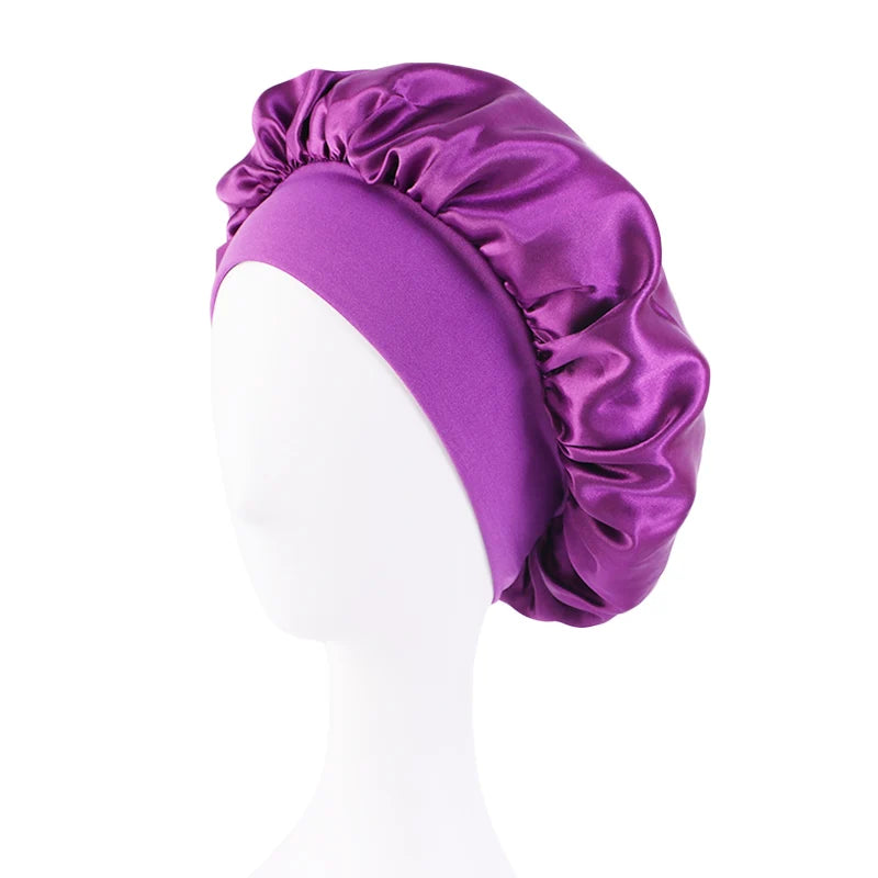 Satiin Elastic BandB Head Cap