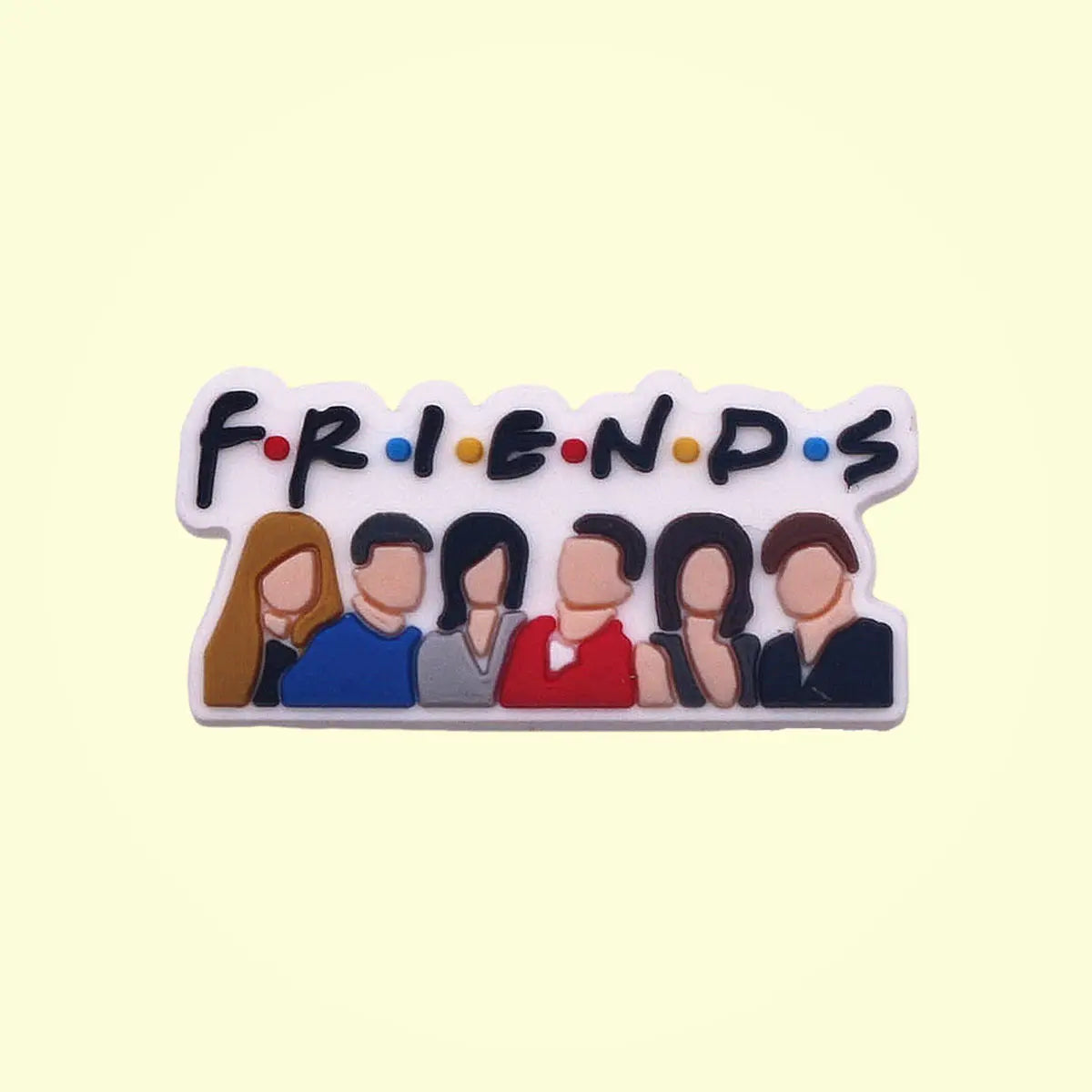 Single Piece Old Friends Shoe Charm – Fun Garden Shoe & Clog Decoration Pin, Unisex Gift