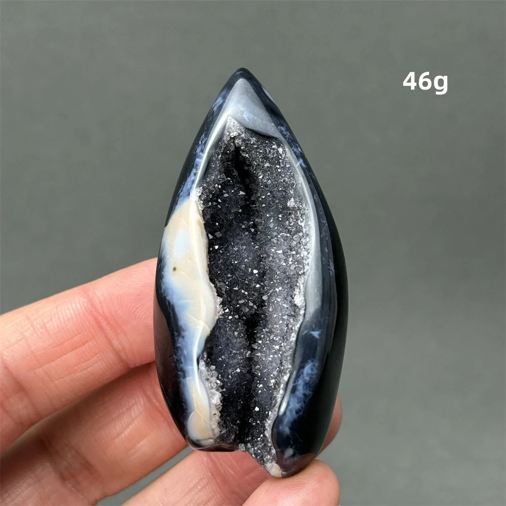 Healing Energy Natural Black Gemstone