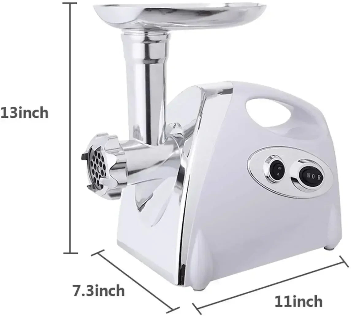Electric Meat Grinder Powerful Heavy Duty Meat Mincer filler Sausage Grinder Stainless Steel Food Processor Sausage Stuffer
