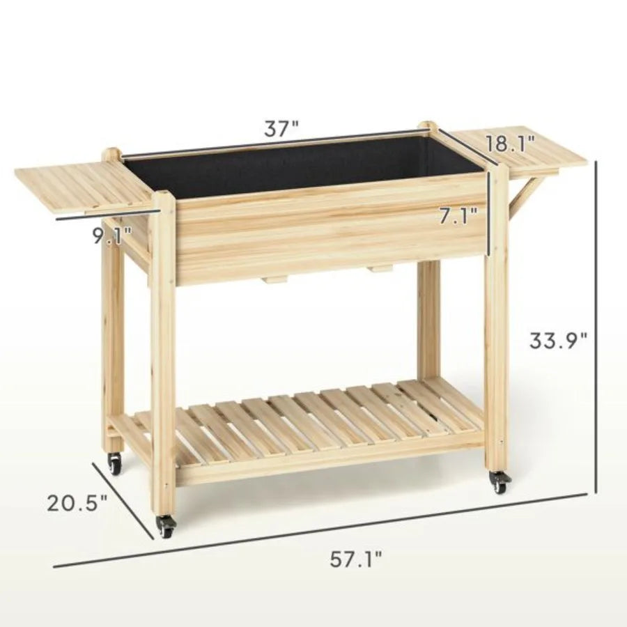 Wooden Planter Flower shelf Wood Planter Box