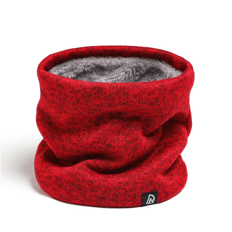 Unisex Solid Cashmere Ring Scarf