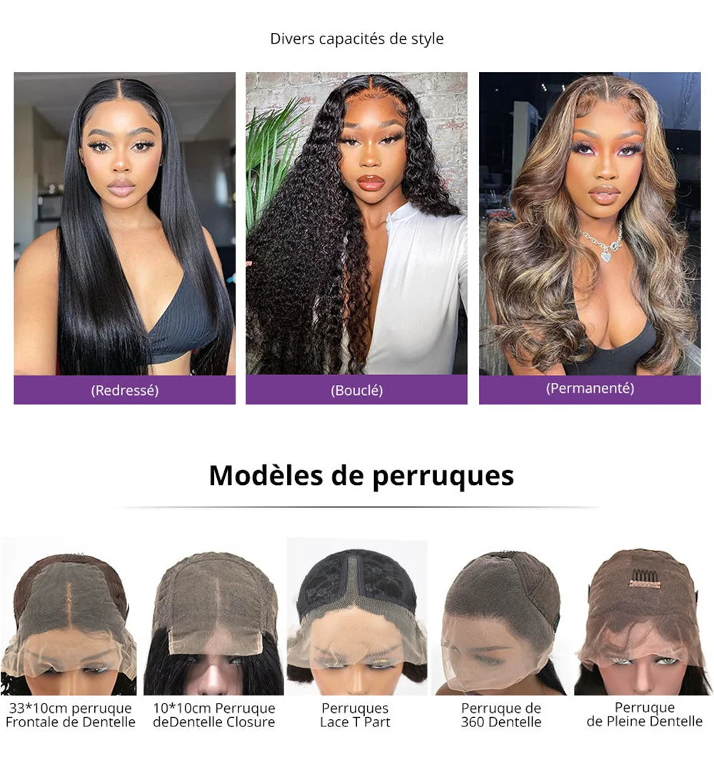 99J Burgundy Colored Curly Wig Transparent 13x6 Lace Frontal Human Hair Preplucked 13x4 HD Lace Frontal Deep Wave Wigs For Women