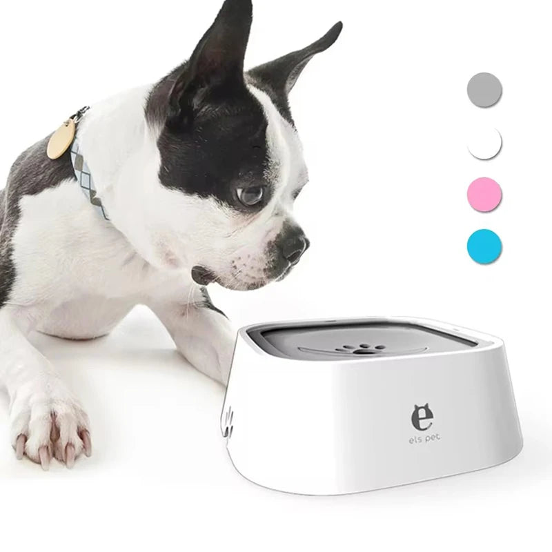 No-Spill Pet Water Bowl – Slow Feeder Drinking Dish for Dogs & Cats