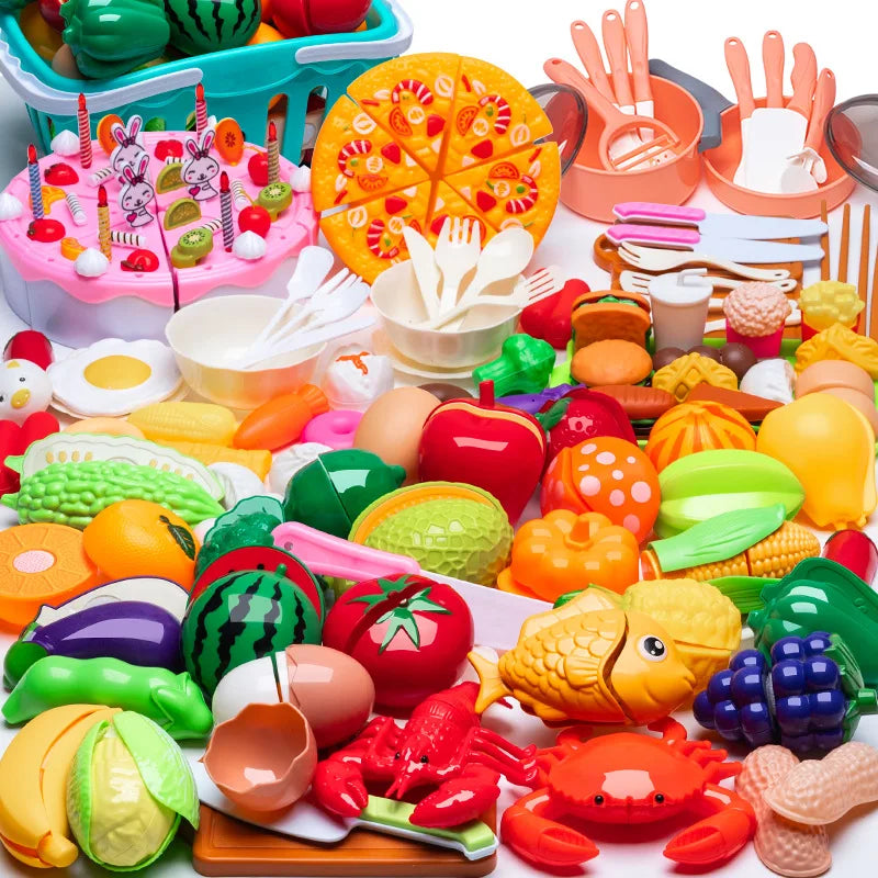 DIY Fruit Cutting Fruits And Vegetables Toys