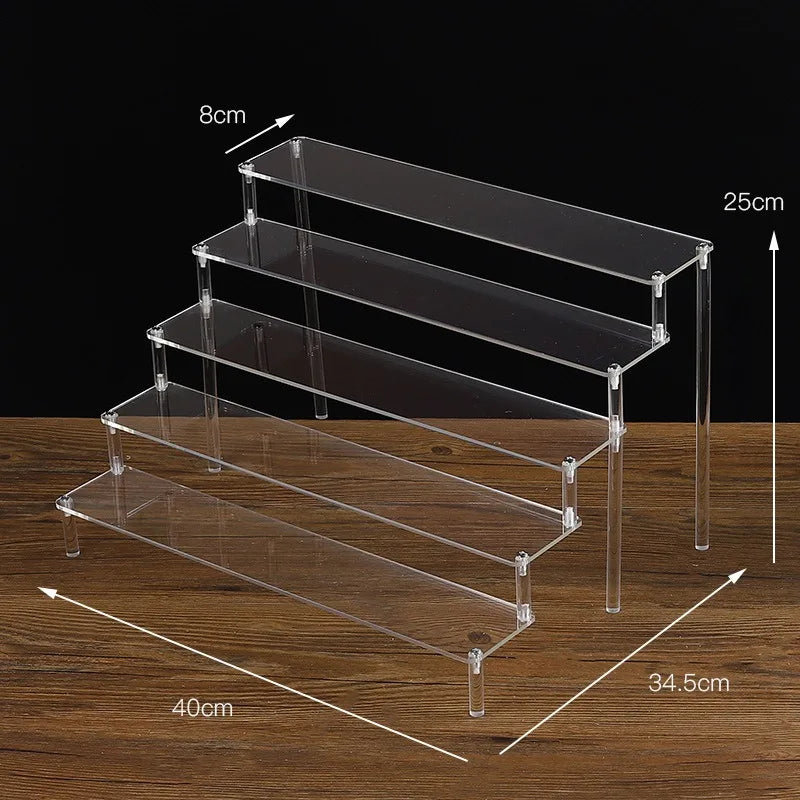 1-5 Tier Acrylic Display Stand