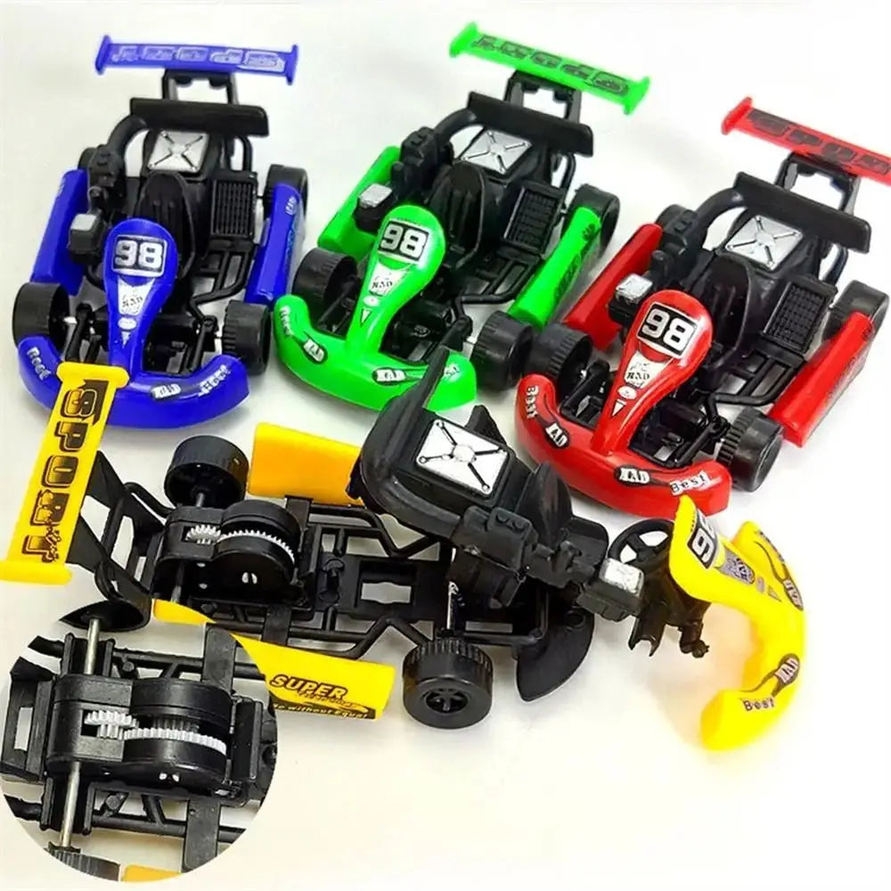 Children's Toy Car Back Force Kart Car Racing Model Mini Car Toy Toys for Kids 3 To 12 Years Old