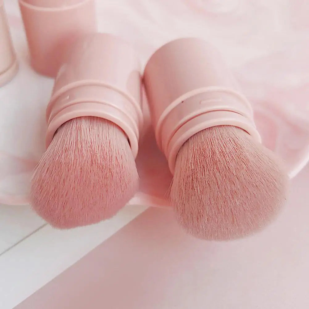 Retractable Mini Foundation Blush Brush