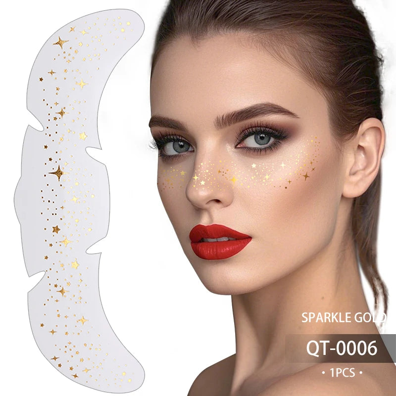 Sparkle Gold Glitter Freckles
