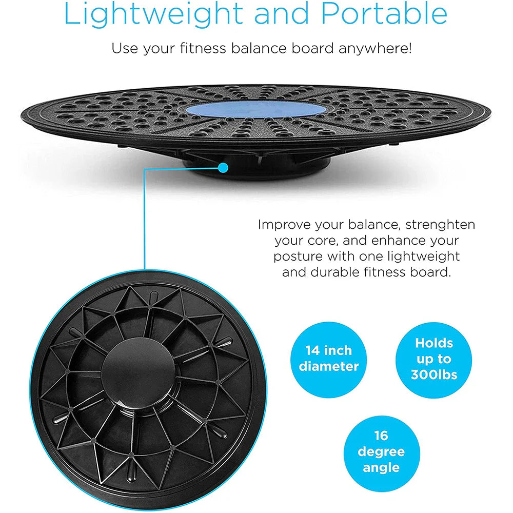 Round Yoga Disc Waist Twister Balance Board