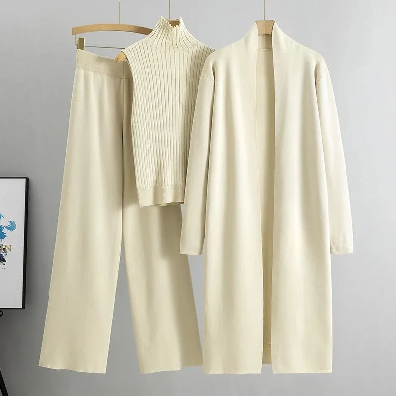 3 Piece Women Cardigan