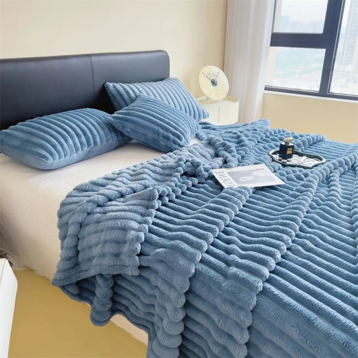 Striped Multi-functional Blanket