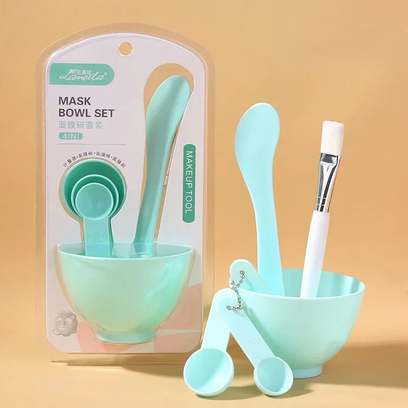 9/6pcs Facial Mask Bowl Set – DIY Beauty Tools with Bowls, Brushes, Spoons, and Sticks for Face Care