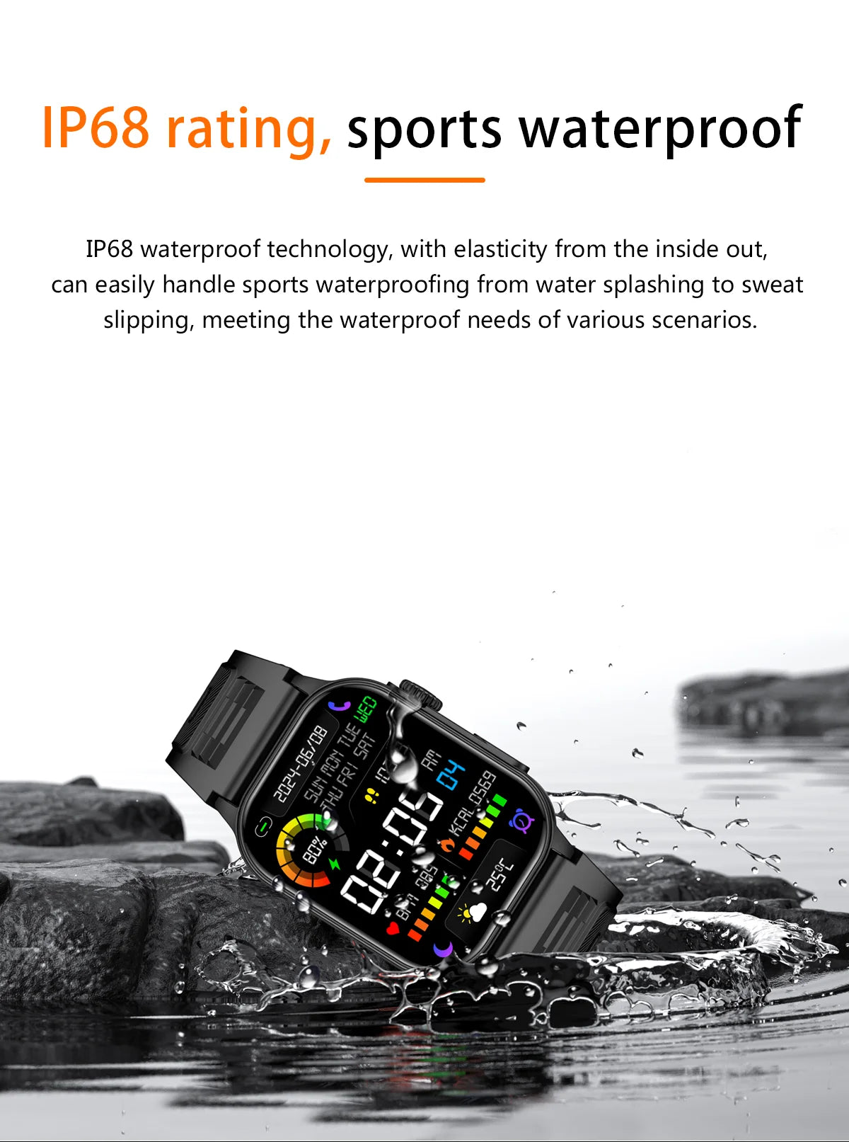 LIGE Bluetooth Smart Watch